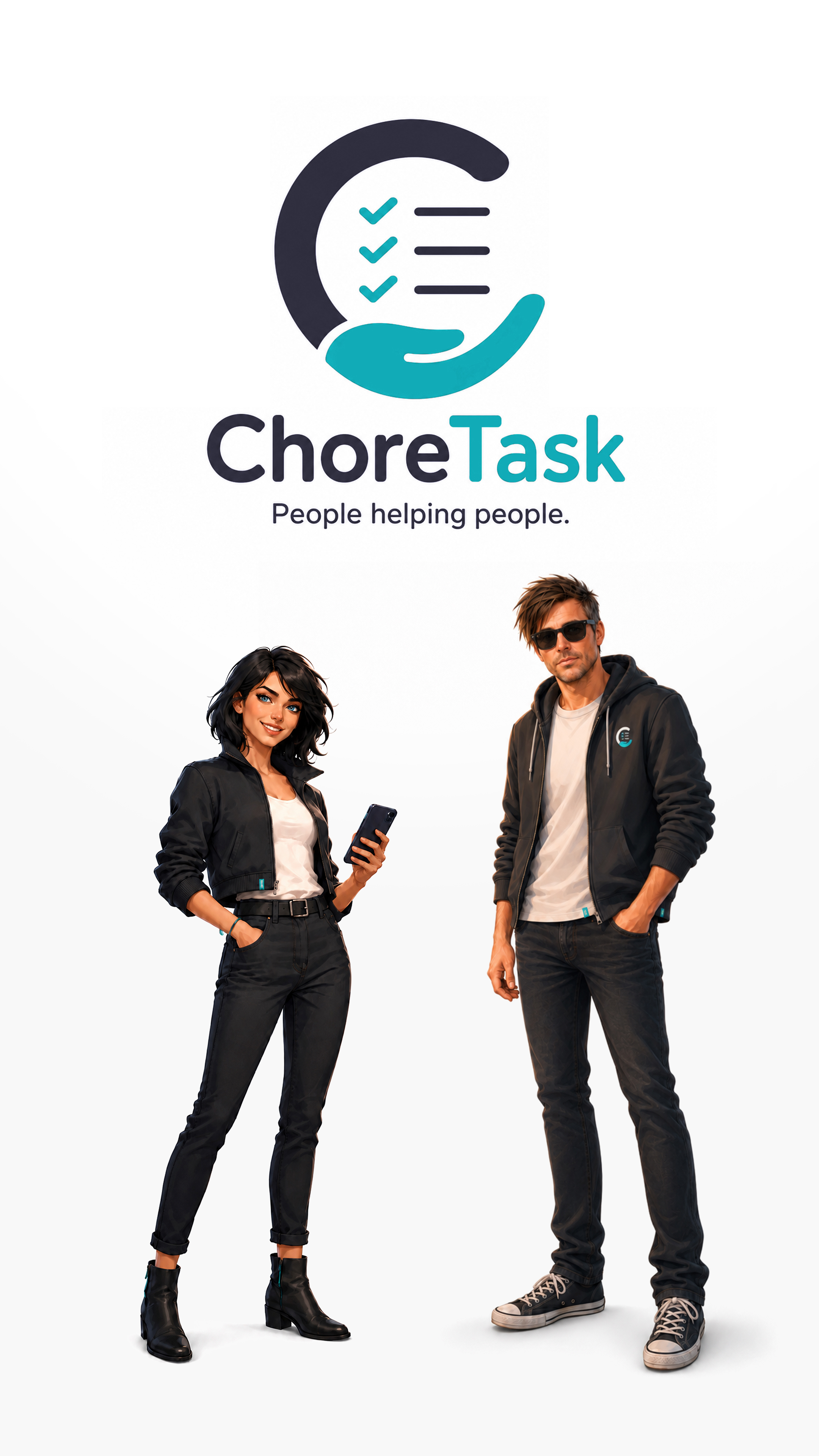 ChoreTask people helping people brand image